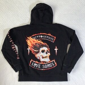 SAINt JHN Not a Cult Ghetto Lenny’s Love Songs Graphic Hoodie Sweatshirt, Size M